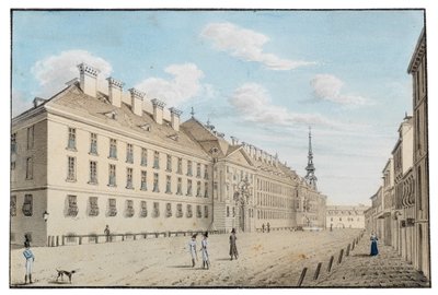 Het Savoyse Stichtingsgebouw Adellijke Academie op Laimgruben door Eduard Gurk